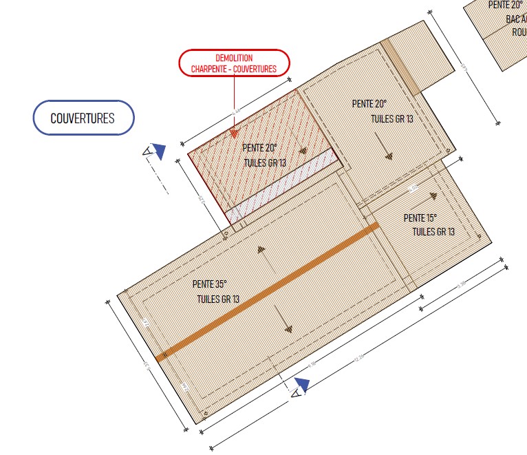 plans démolition avant travaux